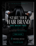 START YOUR HAIR BRAND THE RIGHT WAY