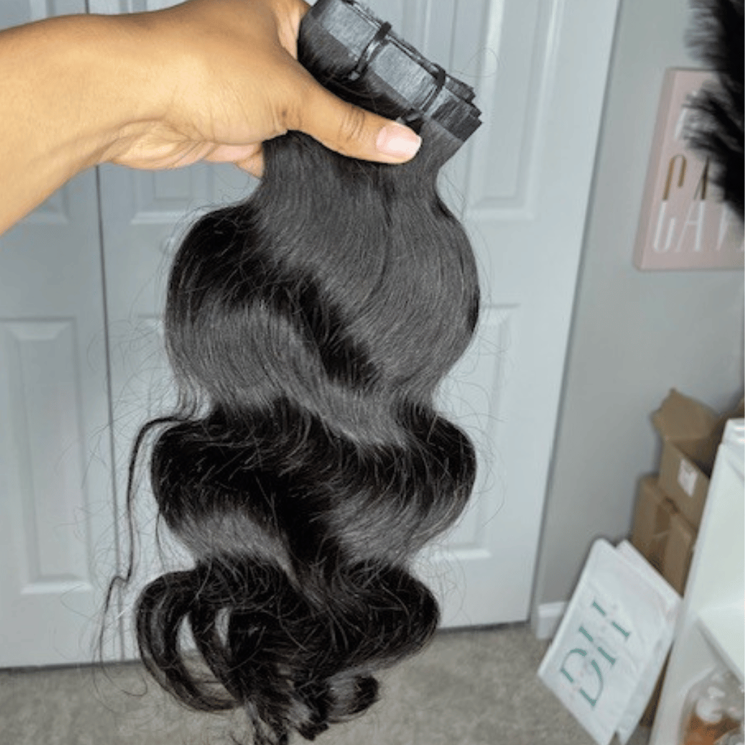 seamless clip in hair extensions